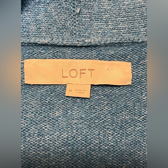 LOFT Rhinestone Button Cardigan Sweater - Picture 7 of 8